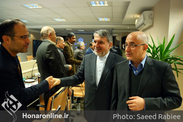 دیدار مدیران معاونت امور هنری با وزیر ارشاد