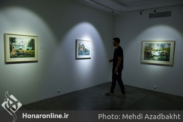 نمایشگاه نقاشی شیما فریدنی در گالری شیرین