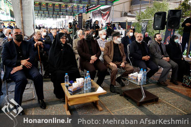 مراسم سوگواره عاشورایی اصحاب فرهنگ و هنر و رسانه در وزارت فرهنگ و ارشاد اسلامی