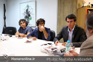 بازدید اعضای شورای شهر از نمایشگاه دوسالانه مجسمه سازی تهران در موزه هنرهای معاصر