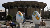  رنگ آمیزی تخم مرغ های نوروزی (1)