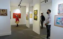 نمایشگاه گروهی نقاشی با عنوان «لطفی: تقاطع مشاهیر» در گالری گویه ‎‎