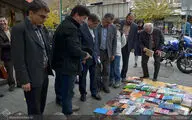 کدام هنرمندان به همراه دو وزیر اسبق وزارت ارشاد به کتاب‌گردی رفتند / صالحی امیری از چه انتشاراتی دیدن کرد