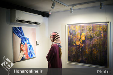 نمایشگاه گروهی نقاشی "و این منم" در گالری ایوان