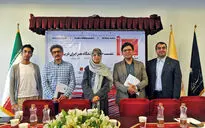 نشست خبری نمایشگاه هنر ایران در بی‌ینال