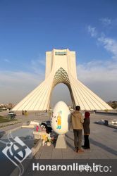  رنگ آمیزی تخم مرغ های نوروزی