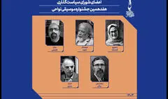 اعضای شورای سیاست گذاری هفدهمین جشنواره موسیقی نواحی انتخاب شدند