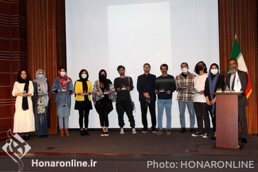 اختتامیه دومین سالانه هنرهای تجسمی ساتین در موسسه صبا