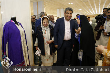 افتتاحیه بخش بین‌الملل هشتمین جشنواره مد و لباس فجر در چابهار