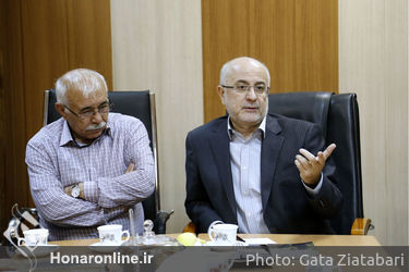دیدار معاون امور هنری از شورای شعر و ترانه دفتر وزارت فرهنگ و ارشاد اسلامی