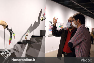 افتتاحیه نمایشگاه آثار مهدی سحابی در موزه هنرهای معاصر تهران