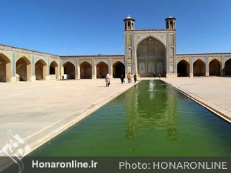 حوض یکی از عناصر معماری ایرانی
