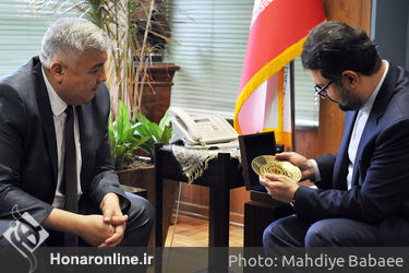 دیدار سیدمجتبی حسینی با سفیر ازبکستان در ایران