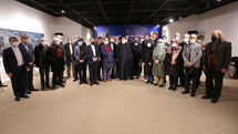 President Seyyed Ebrahim Raeisi meets with a group of visual artists