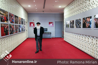 افتتاح نمایشگاه تصویر"بزرگداشت  کیارستمی " در جشنواره جهانی فجر
