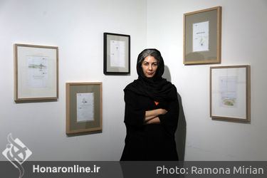 نمایشگاه آثار ندا رضوی‌پور در گالری زیر زمین دستان
