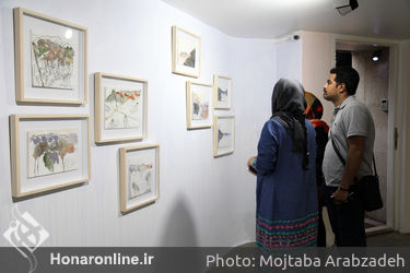 نمایشگاه آثار دو و سه‌بعدی شقایق عربی و فریدون آو در گالری دستان دو