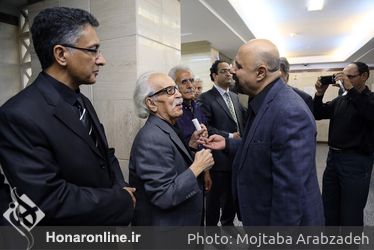 مراسم يادبود مرحوم نادر گلچين در مسجد جامع شهرك غرب