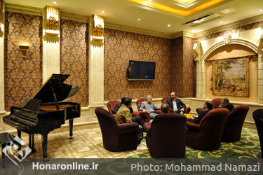 پشت صحنه مجموعه تلویزیونی افسر نمونه