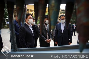 افتتاحیه یازدهمین دوسالانه ملی سرامیک ایران در فرهنگسرای نیاوران
