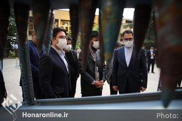 افتتاحیه یازدهمین دوسالانه ملی سرامیک ایران در فرهنگسرای نیاوران