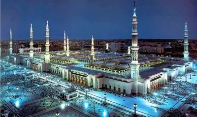 معماری مسجد النبی در گذر زمان | یکی از سه مسجد مهم مسلمانان جهان
