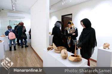 نمایشگاه فرفره های داود ملایی در گالری بهارک