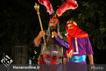 مجلس تعزیه خوانی حسینی در پهنه رودکی (۲)