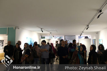 افتتاحیه‌ی نمایشگاه نقاشی‌های علی سلطانی در گالری سهراب