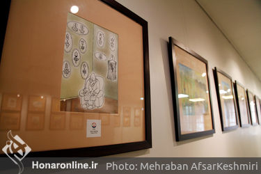 نمایشگاه مرور آثار هنرمندان کارتونیست خارجی در خانه کاریکاتور ایران