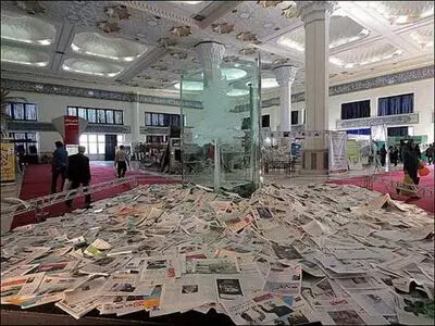 حضور هیئت رسانه ای قطری در نمایشگاه مطبوعات برای بازتاب روابط فرهنگی و رسانه ای میان دو کشور