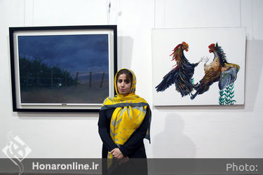 نمایشگاه گروهی "رنگ صلح" در باغ موزه قصر