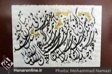 نمایشگاه مشق شب‌های سیدمحمد احصایی در گالری گلستان