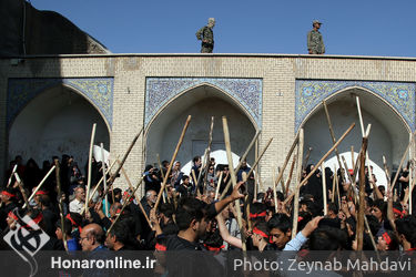 مراسم سنتی مذهبی قالیشویان در مشهد اردهال کاشان