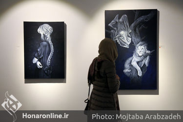 نمایشگاه نقاشی‌های محمد طباطبایی در گالری شیرین