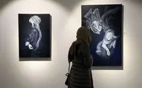 نمایشگاه نقاشی‌های محمد طباطبایی در گالری شیرین