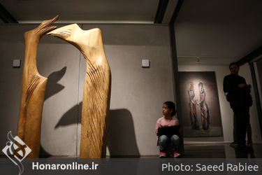 افتتاحیه نمایشگاه گروهی "نوزده پنج" در گالری ایوان 