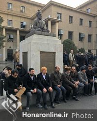 حضور هنرمندان و اهالی فرهنگ در تشییع پیکر آیت الله هاشمی رفسنجانی 