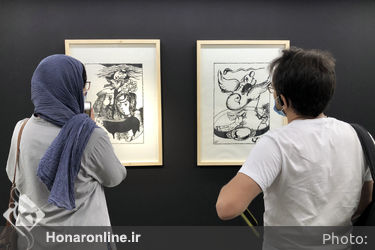 نمایشگاه آثار قباد شیوا  در گالری ثالث