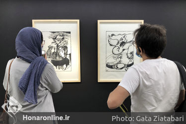 نمایشگاه آثار قباد شیوا  در گالری ثالث