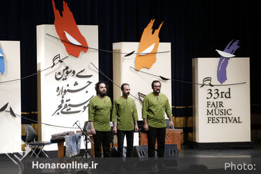 سنتور نوازی اردوان کامکار در سی و سومین جشنواره بین اللمللی موسیقی فجر