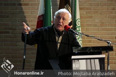 مراسم يادبود استاد محمدابراهيم جعفري در باغ موزه قصر