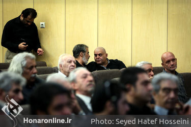 مراسم یادبود "عزت الله انتظامی" در مسجد جامع شهرک غرب