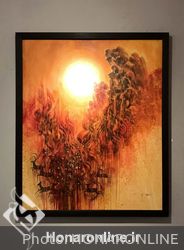 نمایشگاه آثار نقاشی آبرنگ نگاران ایران در گالری لاله