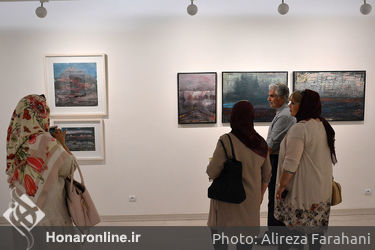 نمایشگاه نقاشی های سامان فرهنگی در گالری دید