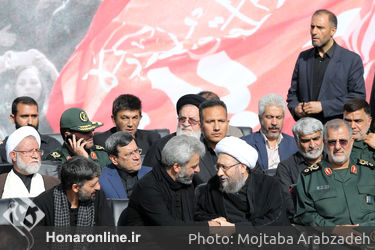 مراسم تشییع پیکر مطهر شهید حججی