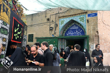عزاداری ماه محرم در حسینیه سادات اخوی
