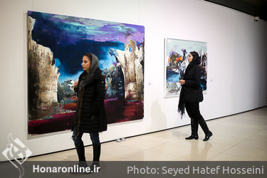 افتتاحیه نمایشگاه گروهی حجم و نقاشی با عوان "ذهن و احساس" در گالری پردیس ملت