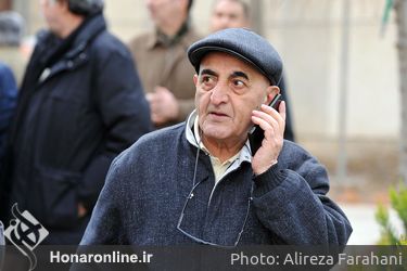 مراسم تشییع پیکر کاظم افرندنیا 