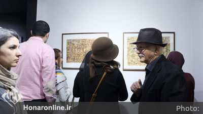 افتتاحیه نمایشگاه آثار تجسمی هنرمندان سینمایی 
